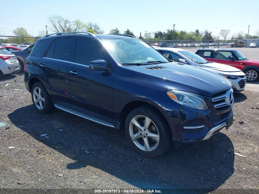 2016 MERCEDES-BENZ GLE 350 4MATIC