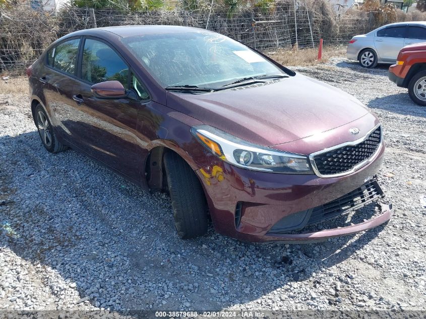 2018 KIA FORTE LX