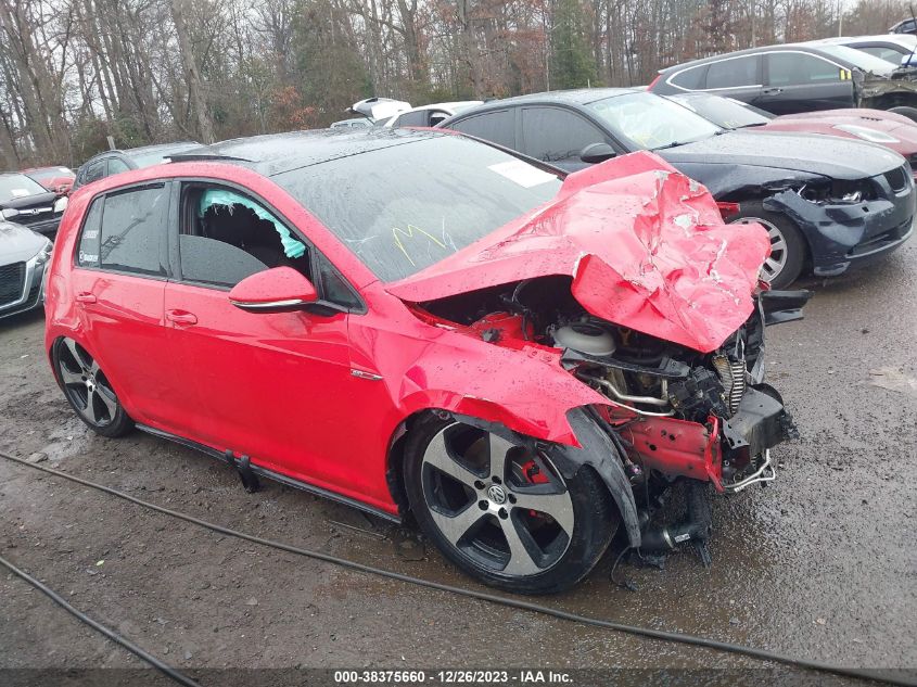 2015 VOLKSWAGEN GOLF GTI 2.0T AUTOBAHN 4-DOOR