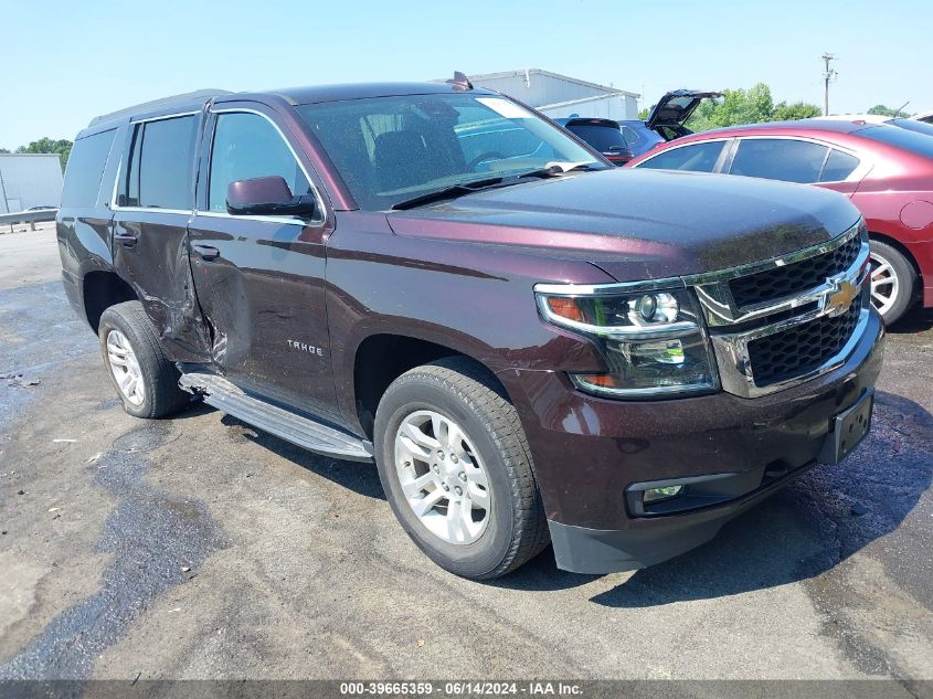 2020 CHEVROLET TAHOE 4WD LT