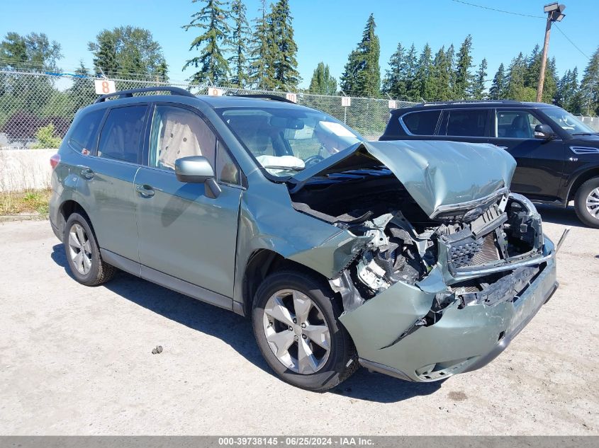 2016 SUBARU FORESTER 2.5I LIMITED