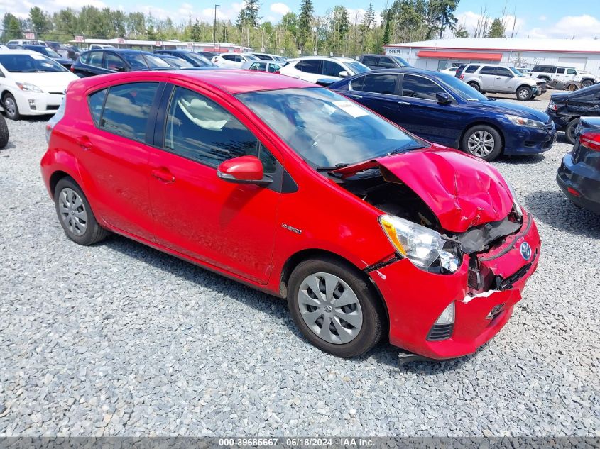 2013 TOYOTA PRIUS C TWO