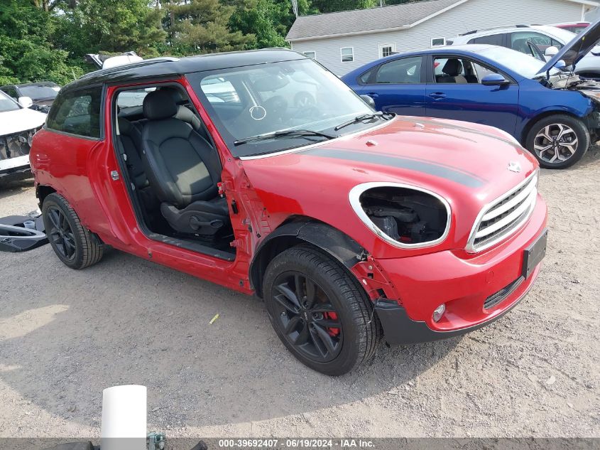 2016 MINI PACEMAN COOPER