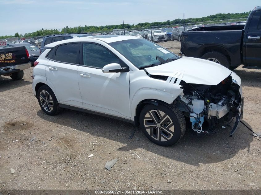 2022 HYUNDAI KONA ELECTRIC SEL