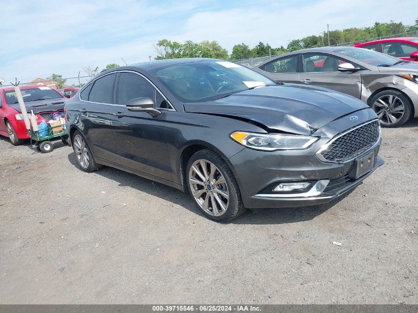 2017 FORD FUSION PLATINUM