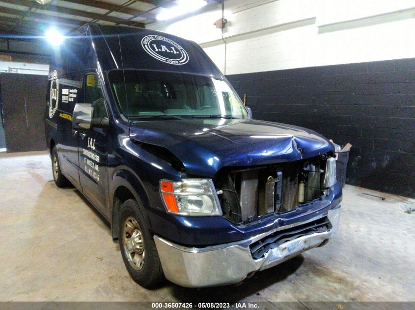 2012 NISSAN NV 2500 NV2500 HD SV V6