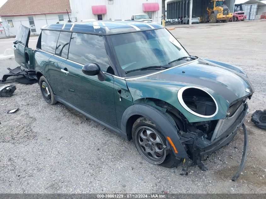 2013 MINI CLUBMAN COOPER