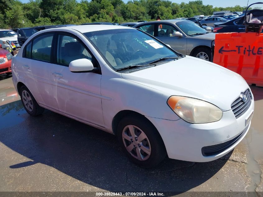 2010 HYUNDAI ACCENT GLS