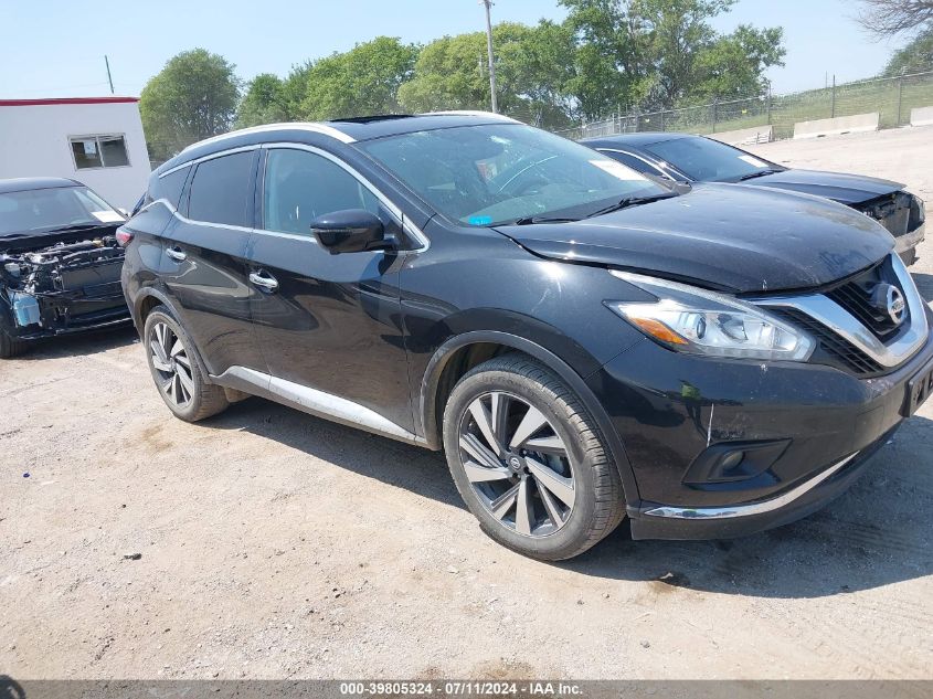 2018 NISSAN MURANO PLATINUM