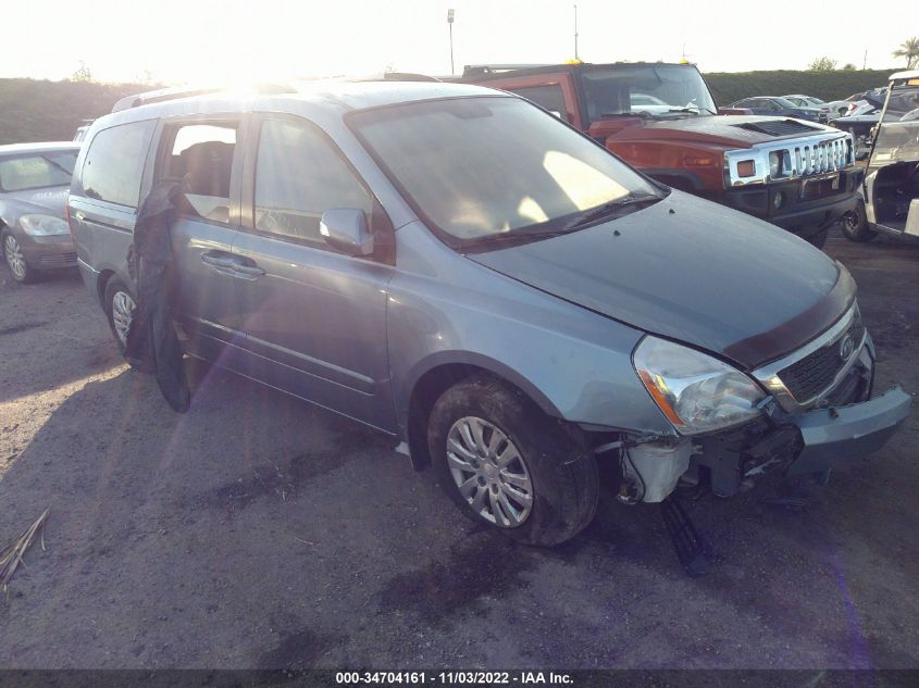 2012 KIA SEDONA LX