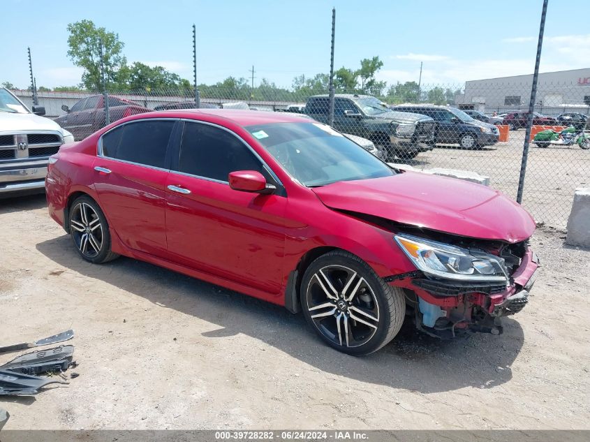 2017 HONDA ACCORD SPORT