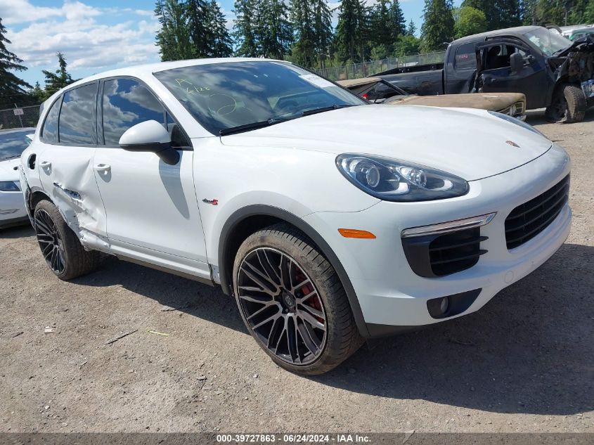 2015 PORSCHE CAYENNE DIESEL