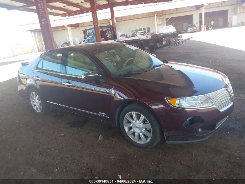 2012 LINCOLN MKZ HYBRID