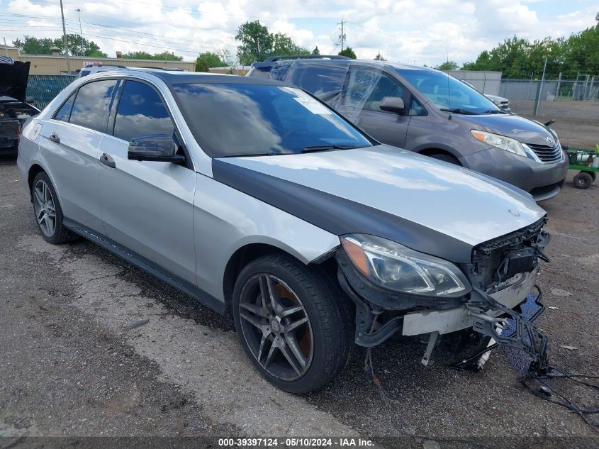 2014 MERCEDES-BENZ E 550 4MATIC