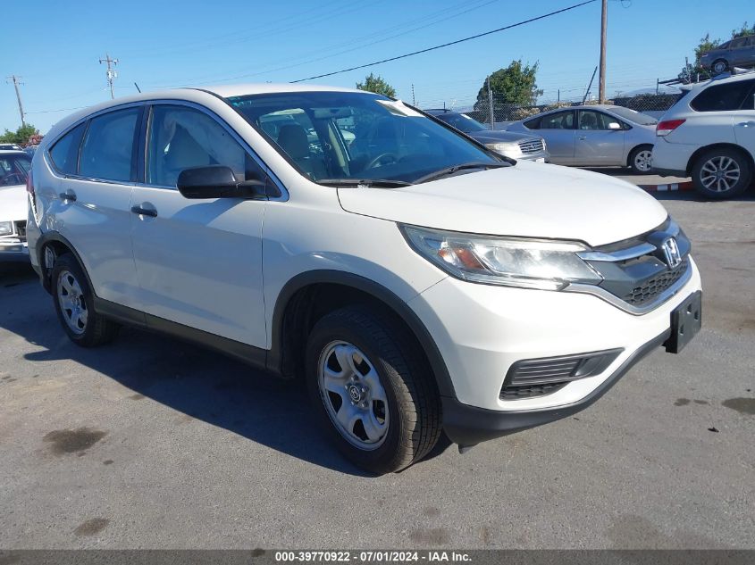 2016 HONDA CR-V LX