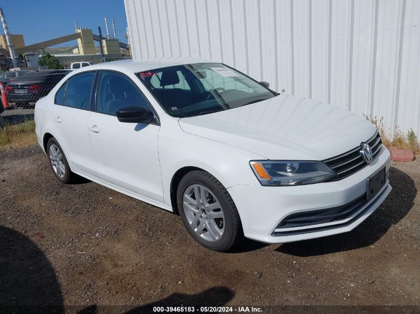 2015 VOLKSWAGEN JETTA 2.0L S