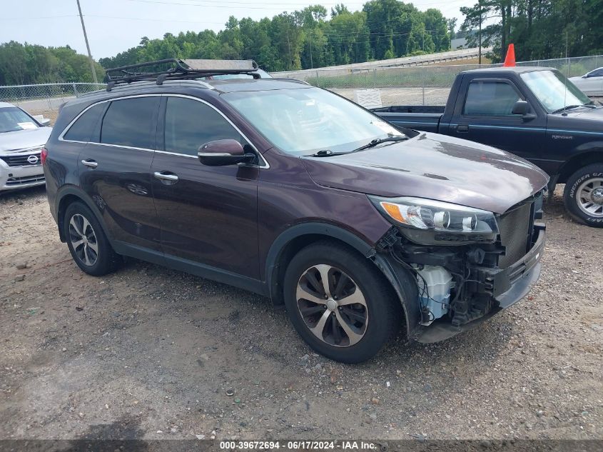 2016 KIA SORENTO 3.3L EX