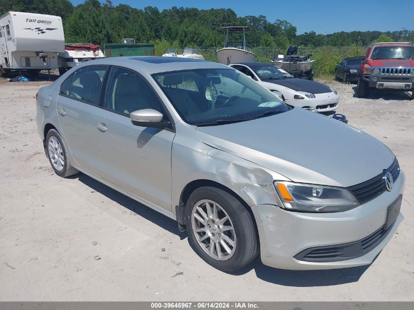 2012 VOLKSWAGEN JETTA 2.5L SE