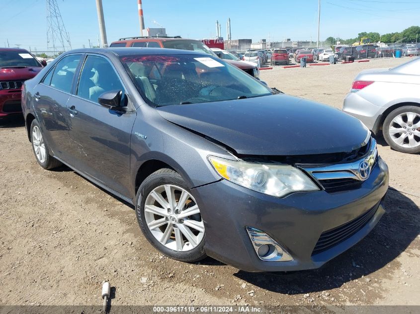 2012 TOYOTA CAMRY HYBRID XLE