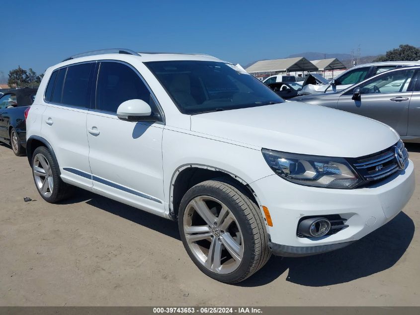 2014 VOLKSWAGEN TIGUAN R-LINE