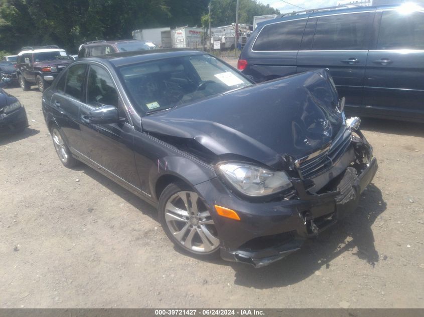 2013 MERCEDES-BENZ C 300 LUXURY 4MATIC/SPORT 4MATIC