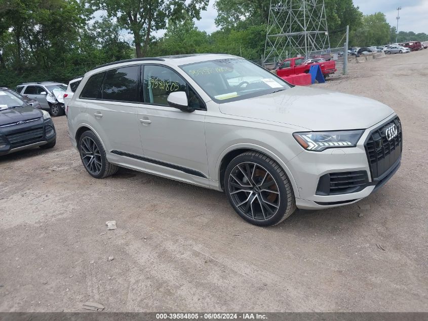 2022 AUDI Q7 PRESTIGE 55 TFSI QUATTRO TIPTRONIC