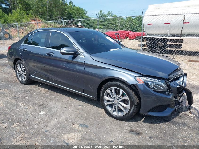 2015 MERCEDES-BENZ C 300 4MATIC