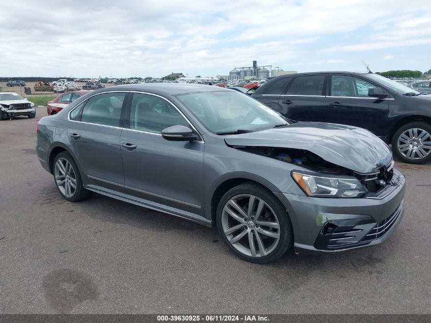 2016 VOLKSWAGEN PASSAT S/R-LINE