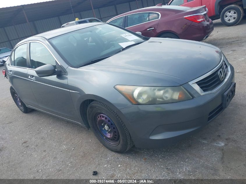 2010 HONDA ACCORD 2.4 LX