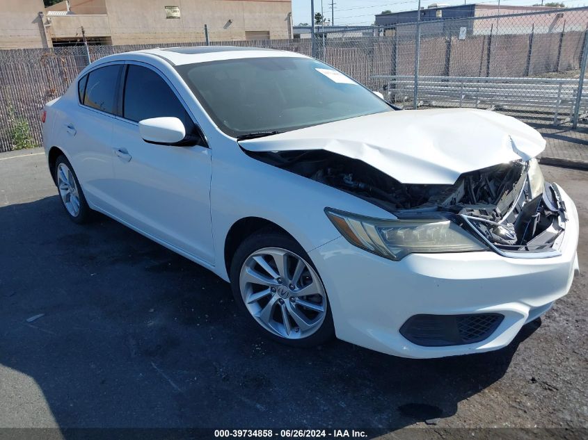 2016 ACURA ILX PREMIUM PACKAGE/TECHNOLOGY PLUS PACKAGE