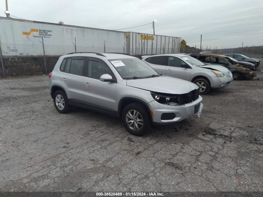 2017 VOLKSWAGEN TIGUAN 2.0T/2.0T S