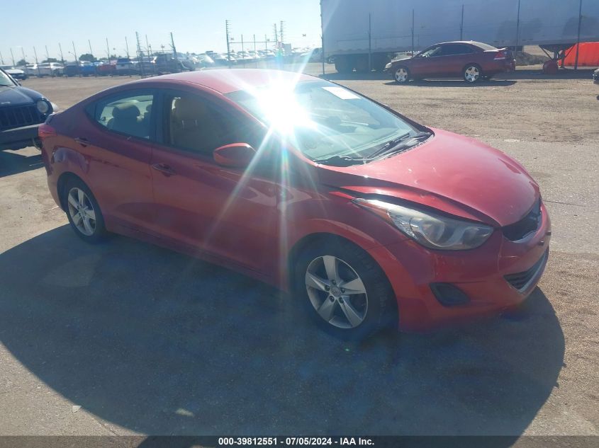 2013 HYUNDAI ELANTRA GLS