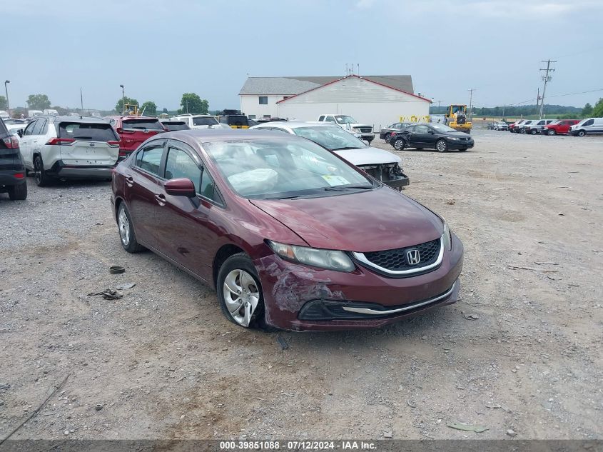 2015 HONDA CIVIC LX