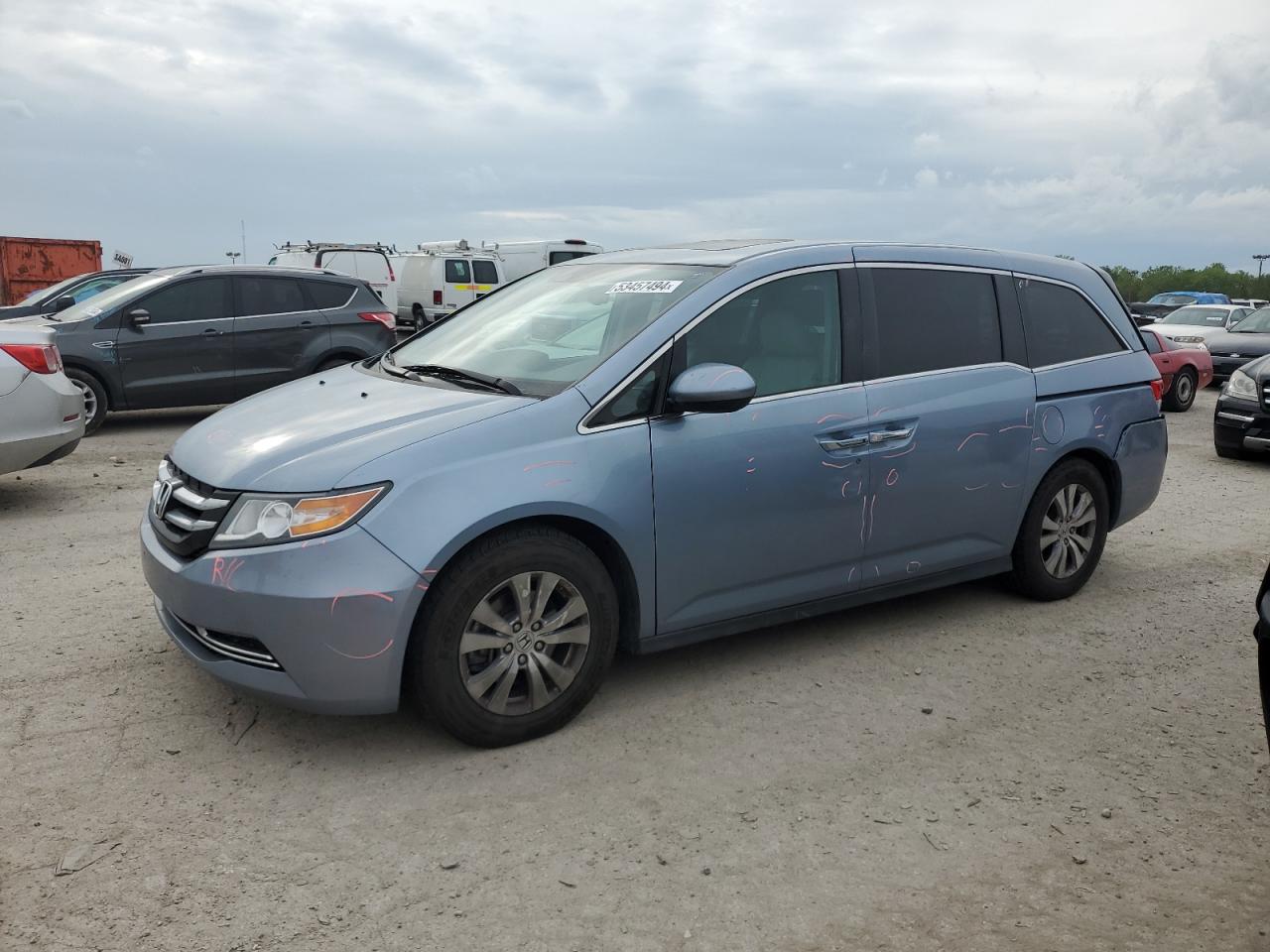 2014 HONDA ODYSSEY EXL