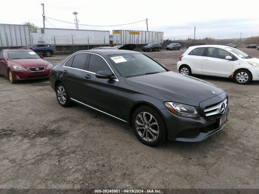 2016 MERCEDES-BENZ C 300 4MATIC/LUXURY 4MATIC/SPORT 4MATIC