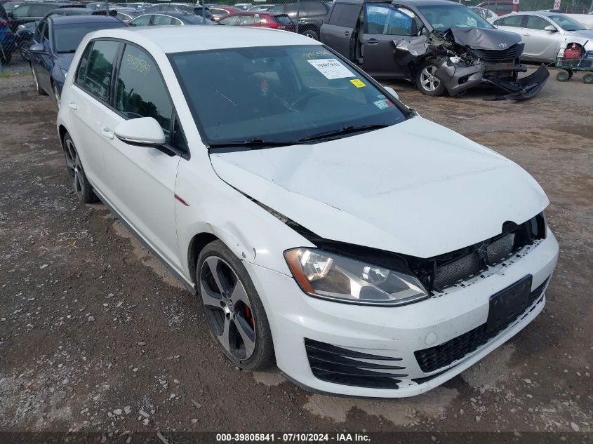 2016 VOLKSWAGEN GTI S/SE/AUTOBAHN