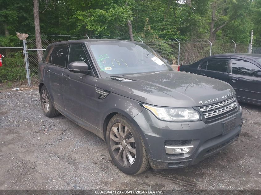 2016 LAND ROVER RANGE ROVER SPORT 3.0L V6 SUPERCHARGED HSE