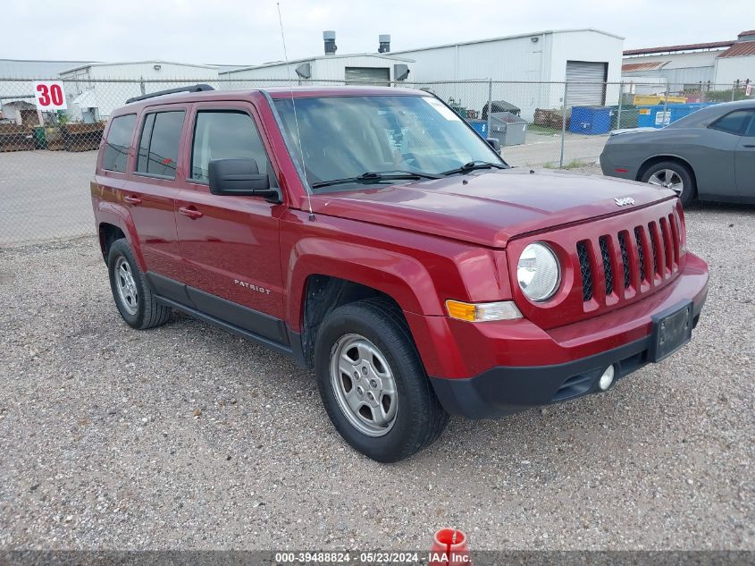 2016 JEEP PATRIOT SPORT