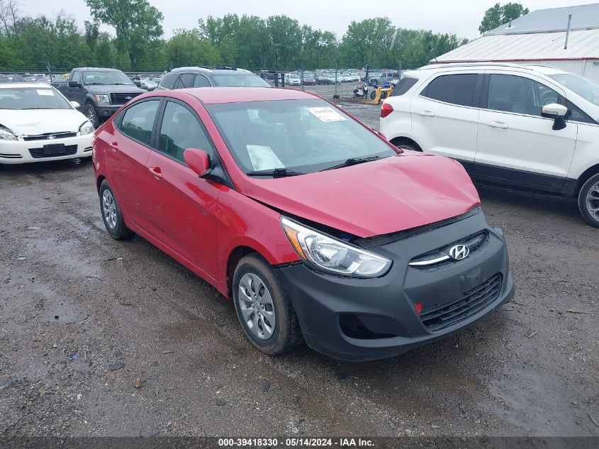 2016 HYUNDAI ACCENT SE