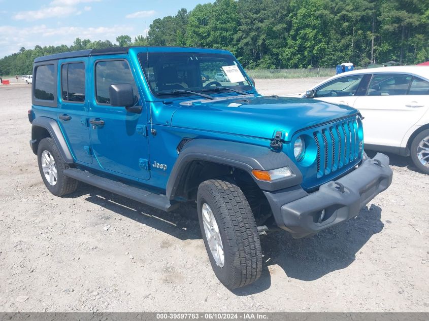 2020 JEEP WRANGLER UNLIMITED SPORT S 4X4