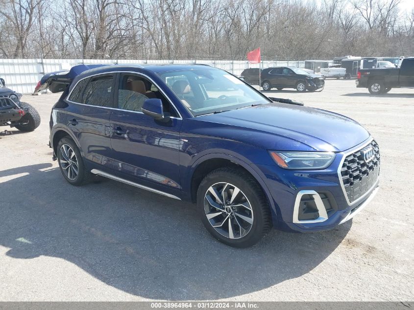 2022 AUDI Q5 PREMIUM 45 TFSI S LINE QUATTRO S TRONIC