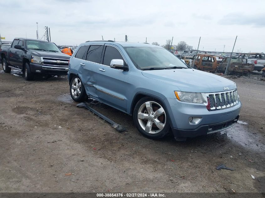 2012 JEEP GRAND CHEROKEE OVERLAND