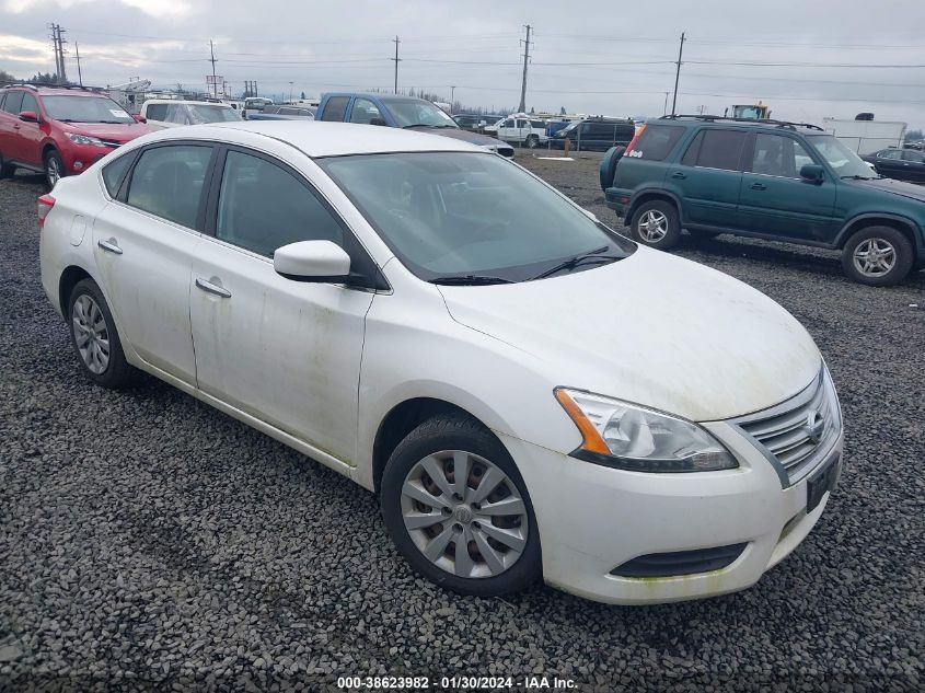 2013 NISSAN SENTRA SV