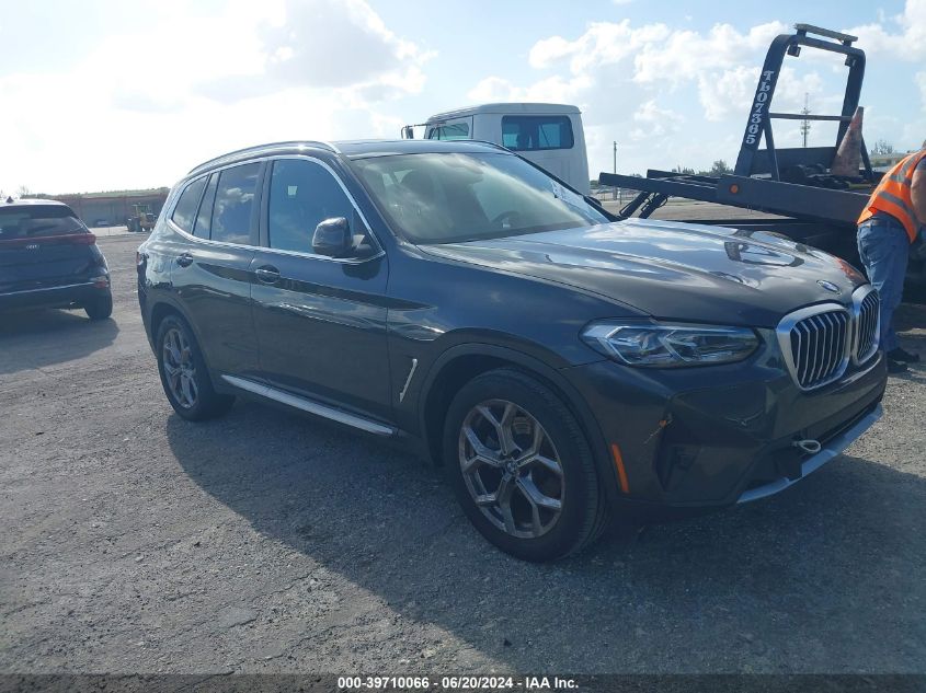 2022 BMW X3 SDRIVE30I