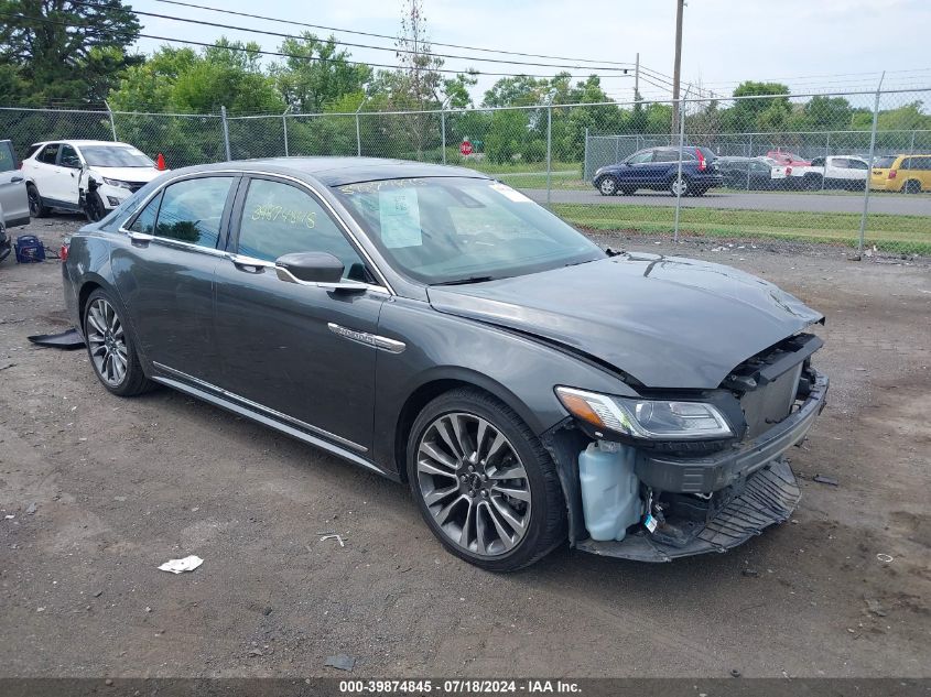 2017 LINCOLN CONTINENTAL SELECT