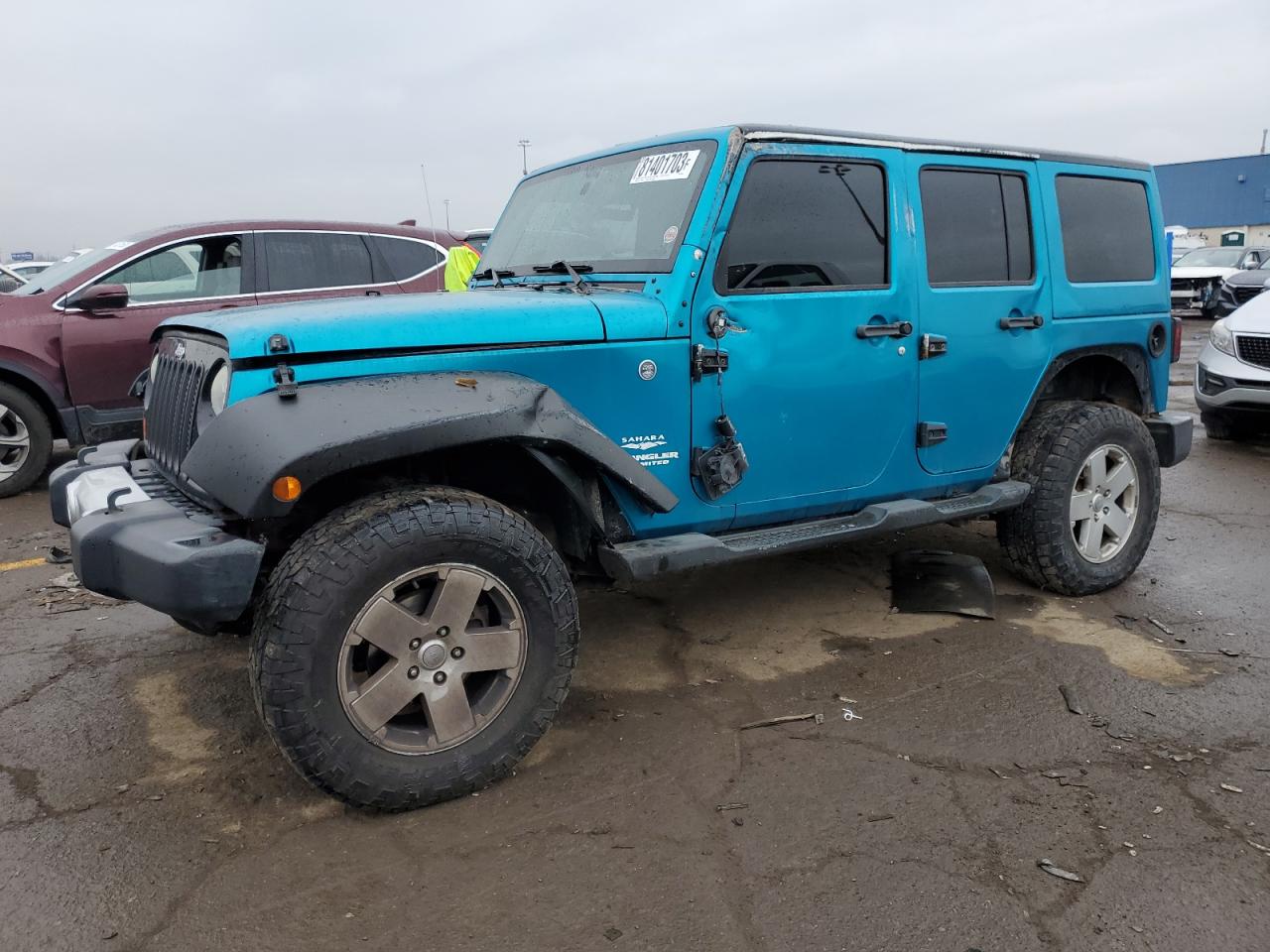 2011 JEEP WRANGLER UNLIMITED SAHARA