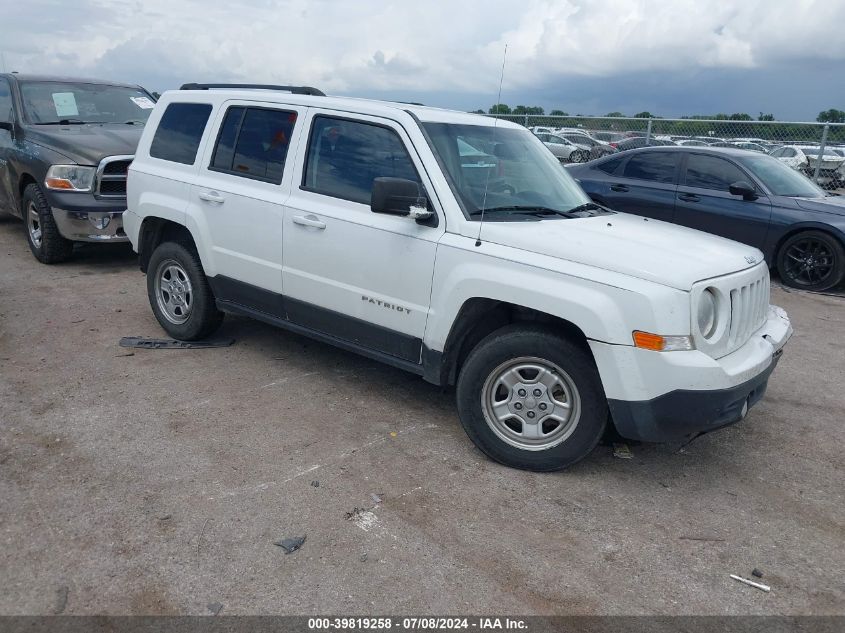 2016 JEEP PATRIOT SPORT