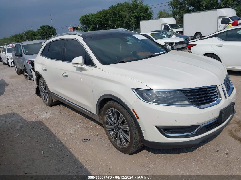 2016 LINCOLN MKX BLACK LABEL