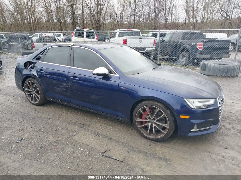 2018 AUDI S4 3.0T PREMIUM PLUS