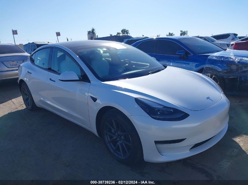 2023 TESLA MODEL 3 REAR-WHEEL DRIVE